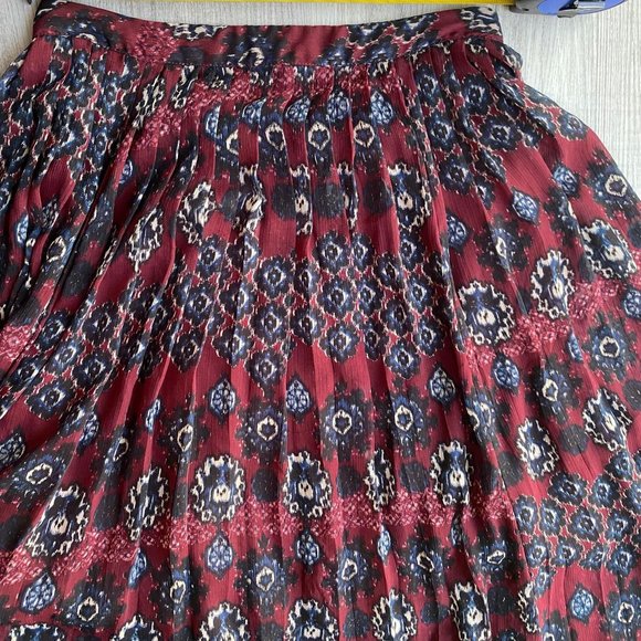 Abercrombie & Fitch Flowy Pleated Maxi Skirt - Picture 1 of 8